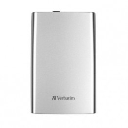 Hard disk extern Verbatim Slim 'N' Go , 1 TB , USB 3.0 , Argintiu